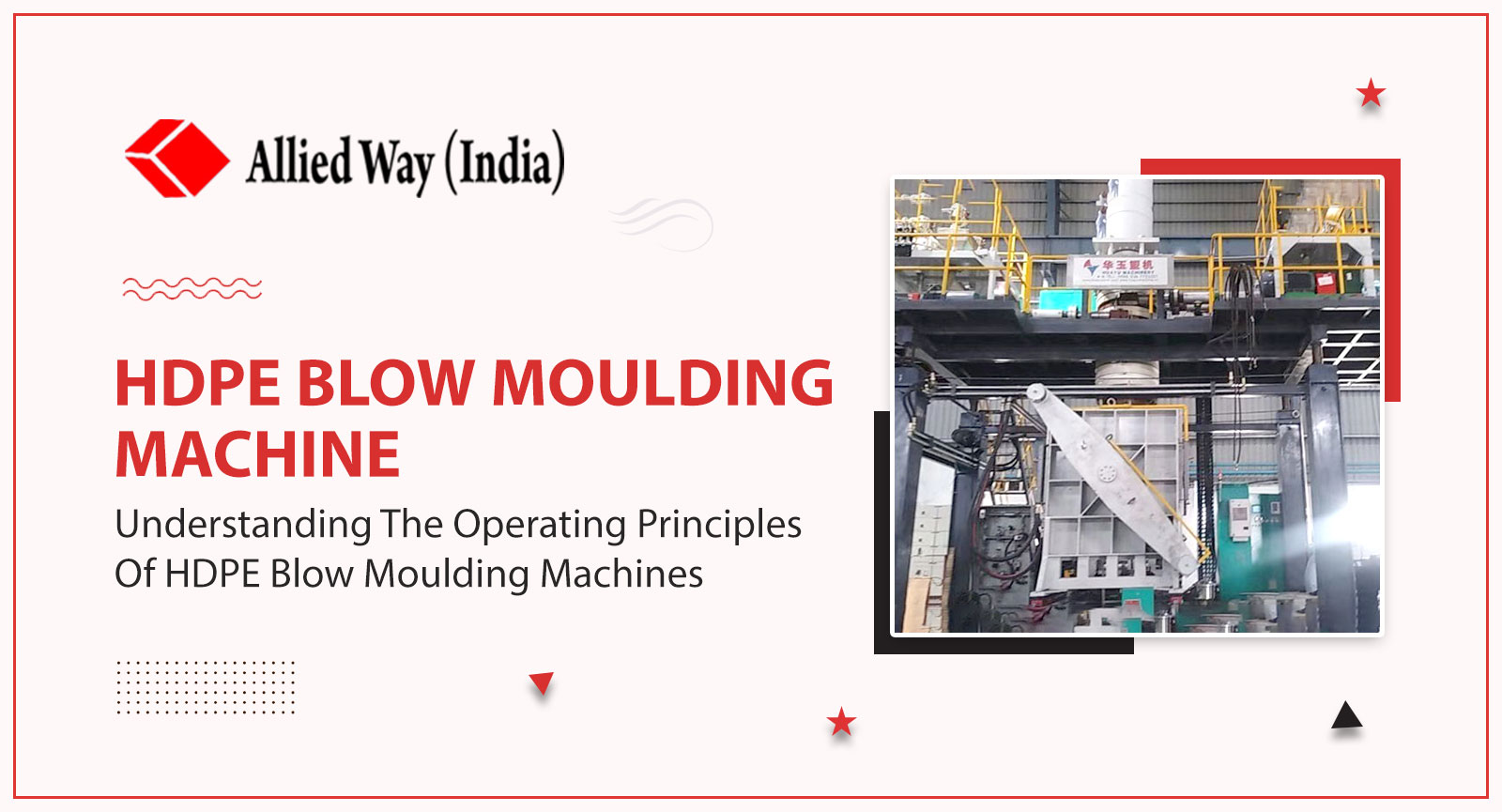 Understanding the Operating Principles of HDPE Blow Moulding Machines, Allied Way (India)