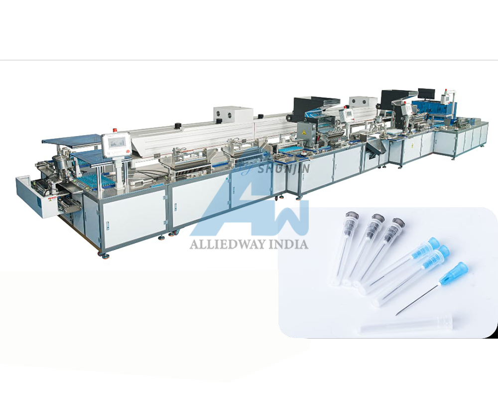 Hypodermic Needle Assembly Machine