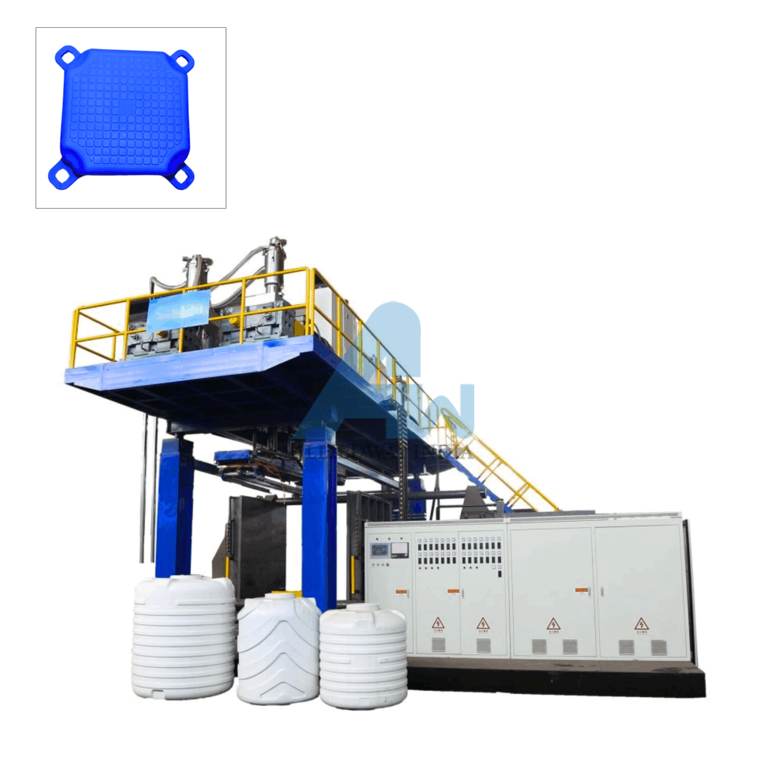 Solar Floater Blow Molding Machine